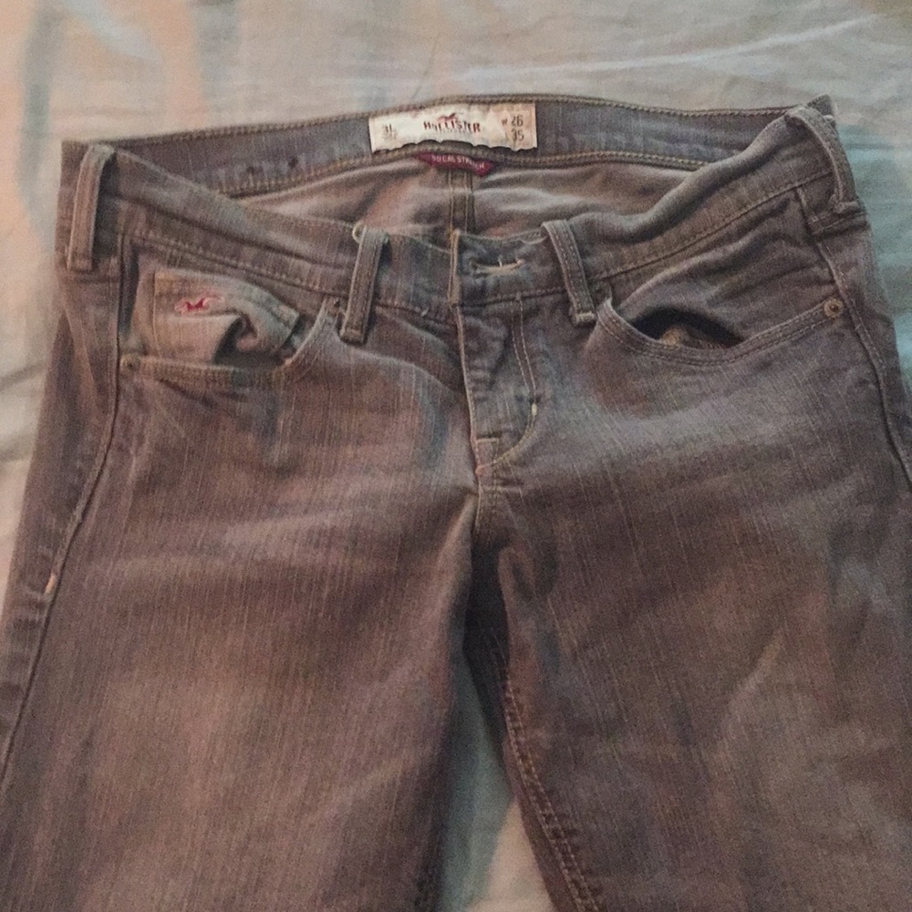 Hollister skinny jeans. Extra long 26/35 grey